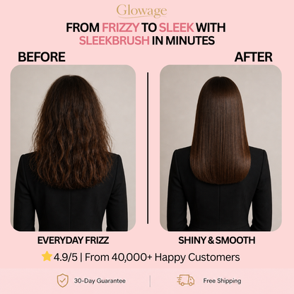 SleekBrush™ | Cordless Hair Smoothing Brush