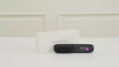 SleekBrush™ | Cordless Hair Smoothing Brush