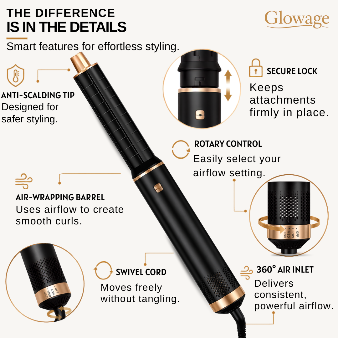 GlowWrap 5-in-1 Air Styler